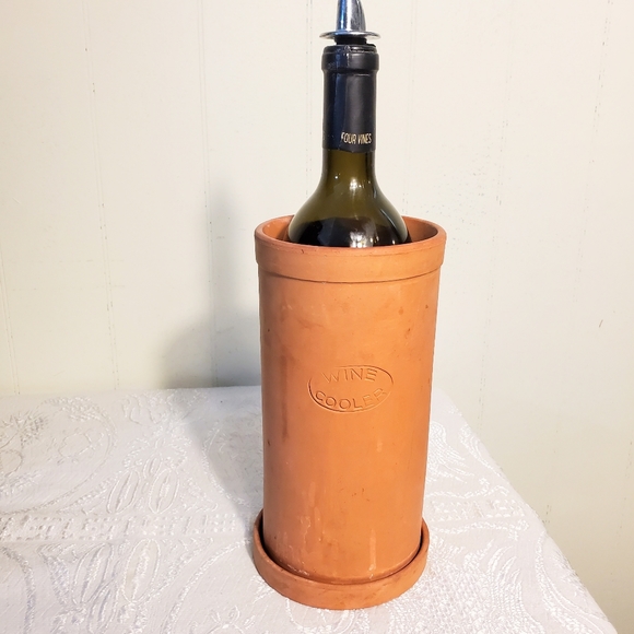 Vintage Dining Vintage Italian Terracotta Wine Cooler Pottery